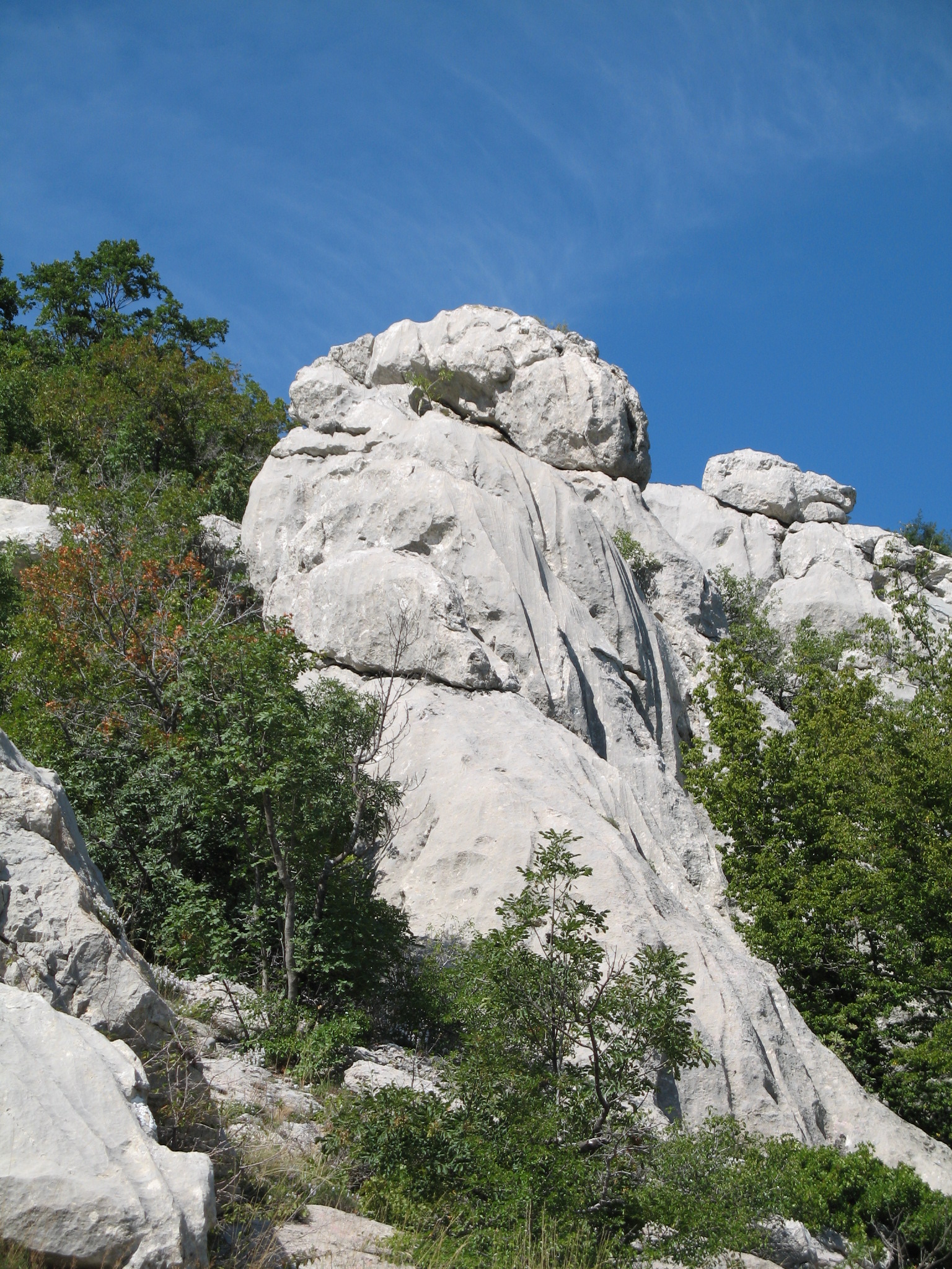 Natürliches Kalkgestein