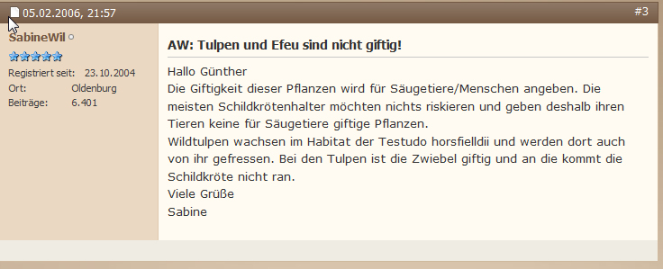 Giftpflanze? Futterpflanze? - Nachdenkliches über die Diskussionen im Internet (Teil 1)