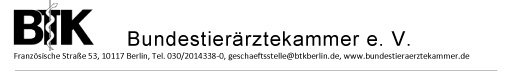 Stellungnahme der Bundestierärztekammer zur Wildtierhaltung in Privathand