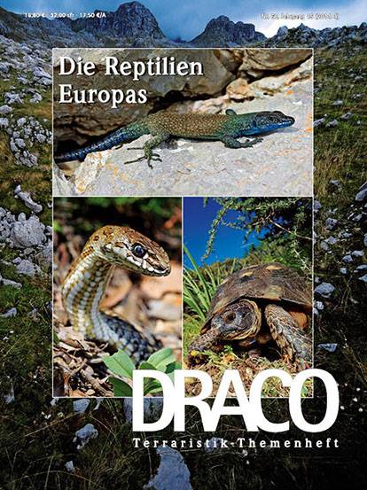 Die Reptilien Europas - Draco Themenheft jetzt erschienen