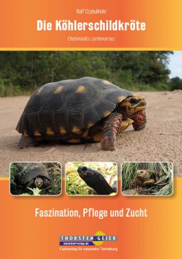 Verlagsmitteilung und Leseprobe  "Die Köhlerschildkröte Chelonoidis carbonarius" von Ralf Czybulinski