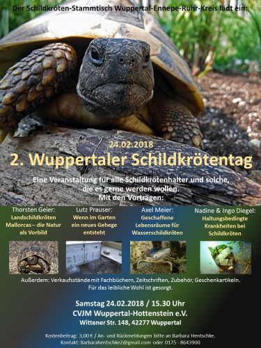 2. Schildkrötentag in Wuppertal- Barbara Hentschke gibt Auskunft