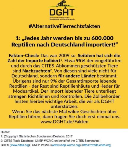 Fakten gegen Fake-News - Die dght hat sie zusammengestellt - Teil 1