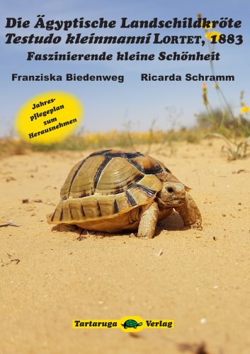 Neues Buch aus dem Tartaruga-Verlag: Die Ägyptische Landschildkröte Testudo kleinmanni LORTET, 1883