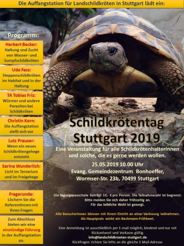 Das Programm vom Stuttgarter Schildkrötentags